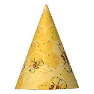 Chapeaux De Fêtes Abeille Bourdonnement Abeilles Miel Mignon