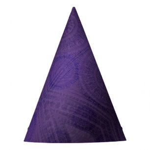 Chapeaux De Fêtes Acceptation Médaillons de méditation violette