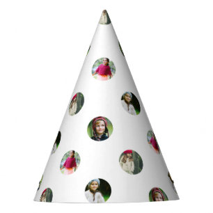Chapeaux De Fêtes Accessoire photo blanc personnalisé