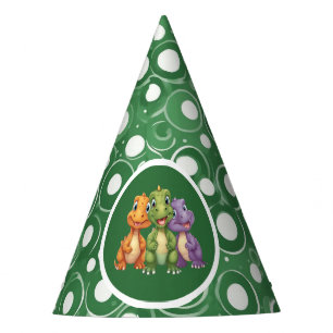 Chapeaux De Fêtes Adorable Baby Dinosaur's Party