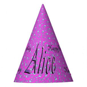 Chapeaux De Fêtes Alice, Joyeux Anniversaire, Casquette de la partie
