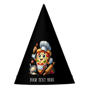 Chapeaux De Fêtes Amateurs de pizza sympa fête personnalisable