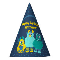 Amusant Petit Cartoon Monsters Garçons Anniversair