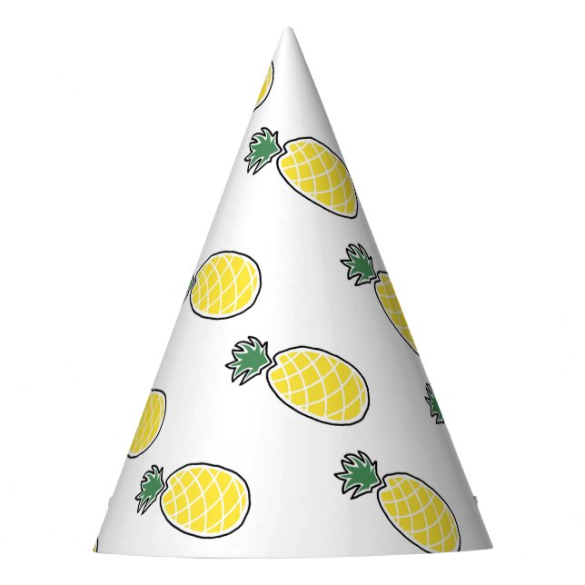Chapeaux De Fêtes Ananas (Devant)