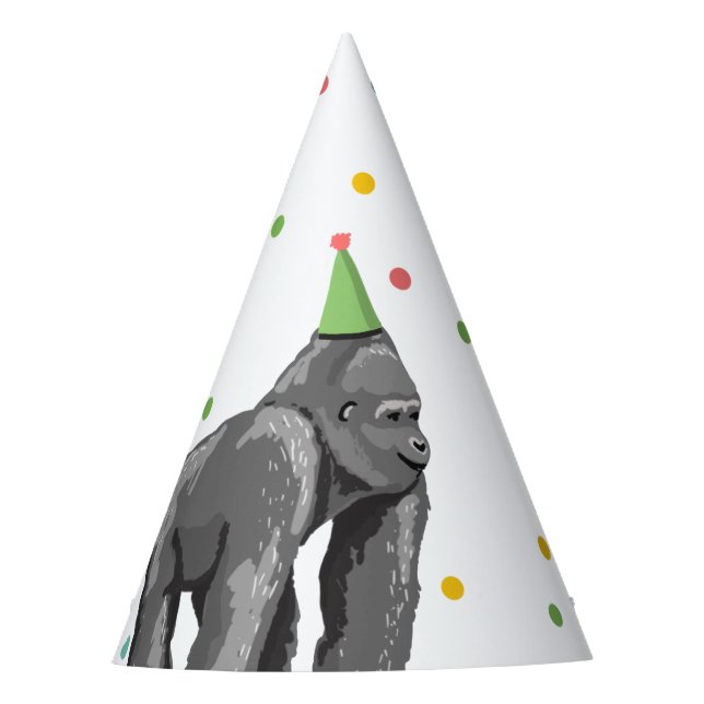 Chapeaux De Fêtes Animaux de fête Safari Wild One Jungle Zoo Anniver (Devant)