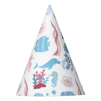 Chapeaux De Fêtes Animaux de la mer