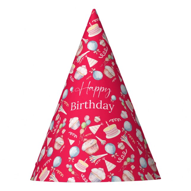Chapeaux De Fêtes Anniversaire (Devant)