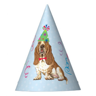 Chapeaux De Fêtes Anniversaire de Basset Hound