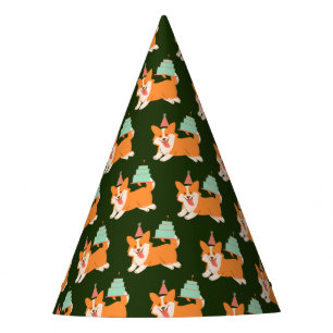 Chapeaux De Fêtes Anniversaire de Corgi