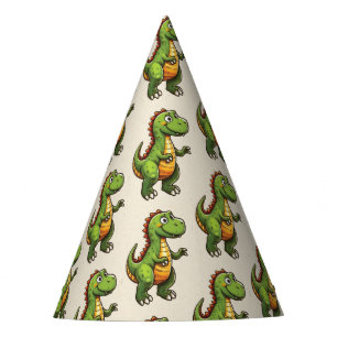 Chapeaux De Fêtes Anniversaire de Dinosaur