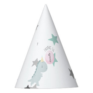 Chapeaux De Fêtes Anniversaire de Dinosaure Cute