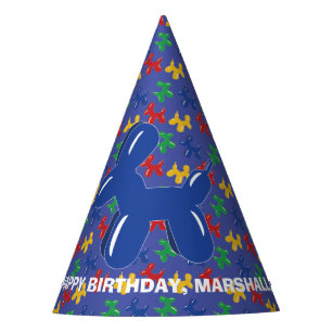 Chapeaux De Fêtes Anniversaire de enfant de sculpture en chien