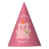 Anniversaire de enfant mignon de porc