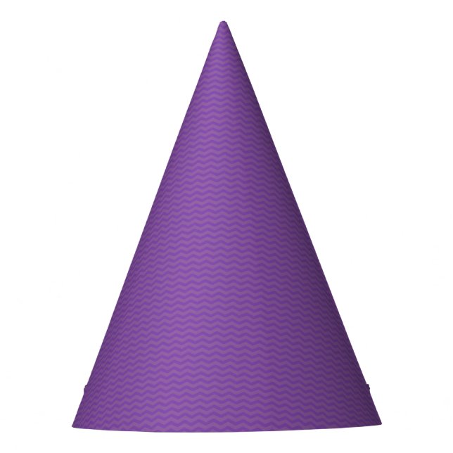 Chapeaux De Fêtes Anniversaire de enfant violet solide (Devant)