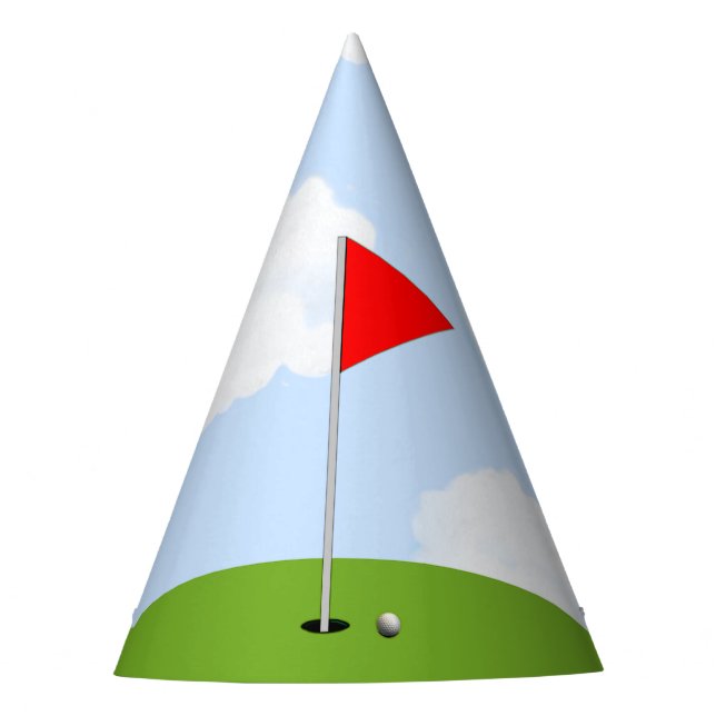 Chapeaux De Fêtes Anniversaire de golf (Devant)