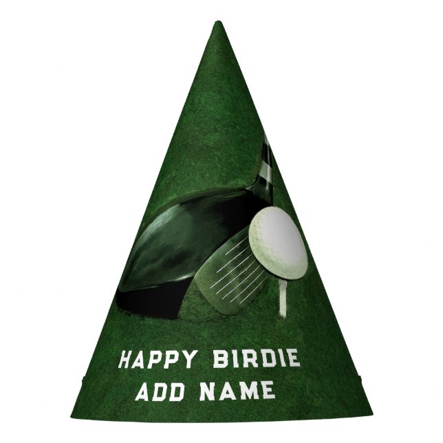 Chapeaux De Fêtes Anniversaire de golf (Devant)