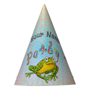 Chapeaux De Fêtes anniversaire de la grenouille