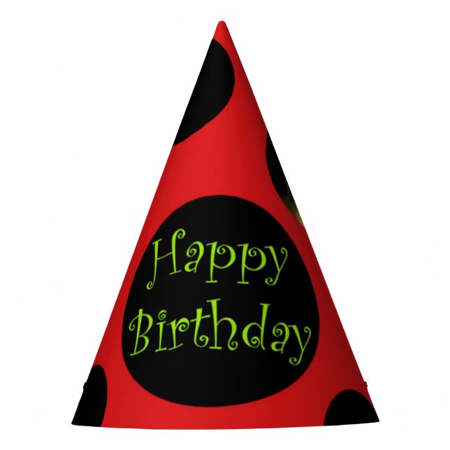 Chapeaux De Fêtes Anniversaire de Ladybug (Devant)