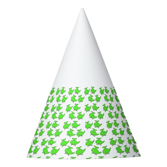 Chapeaux De Fêtes Anniversaire de l'hélicoptère (Devant)