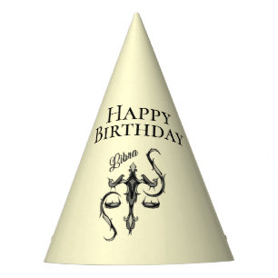 Chapeaux De Fêtes Anniversaire de Libra Zodiac