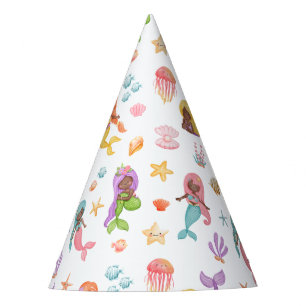 Chapeaux De Fêtes Anniversaire de Mermaid