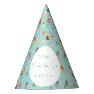 Chapeaux De Fêtes Anniversaire de Mermaid