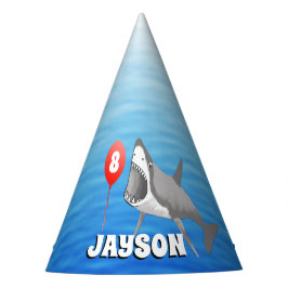 Chapeaux De Fêtes Anniversaire du requin