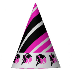 Chapeaux De Fêtes Anniversaire Fille de Football, Cadeau de Joueuse