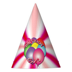 Chapeaux De Fêtes Anniversaire fille rose