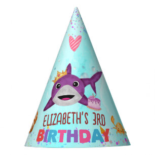 Chapeaux De Fêtes Aquarelle coupe Birthday Sharthday Party
