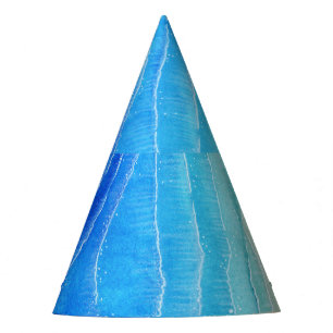 Chapeaux De Fêtes Aquarelle vue mer et plage.