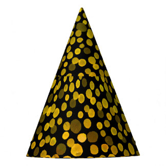 Chapeaux De Fêtes Art Abstrait : Aquarelle Points Créatifs.