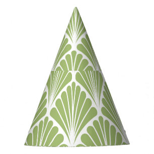 Chapeaux De Fêtes Art déco géométrique, motif transparent