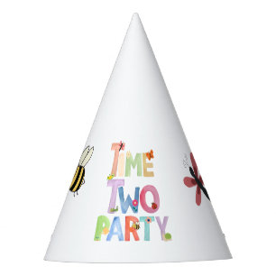 Chapeaux De Fêtes Assiettes en Papier Fête Deuxième Anniversaire Thè
