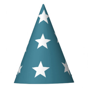 Chapeaux De Fêtes Assistant Merlin Magicien Bleu Anniversaire