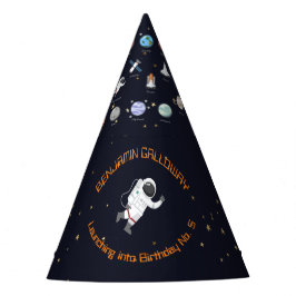 Chapeaux De Fêtes Astronaut Moon Rocket Monogramme Système solaire p