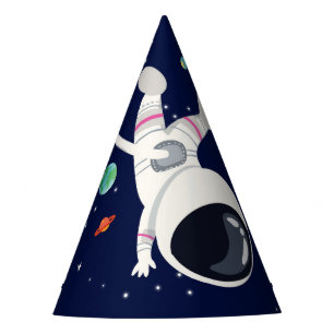 Chapeaux De Fêtes Astronaute spatial Galaxie Planètes Soleil Terre
