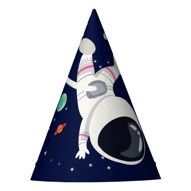 Chapeaux De Fêtes Astronaute spatial Galaxie Planètes Soleil Terre (Devant)
