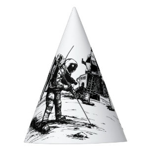 Chapeaux De Fêtes Atterrissage de la lune