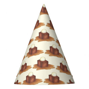 Chapeaux De Fêtes Attirons ensemble le Pudding de café collant