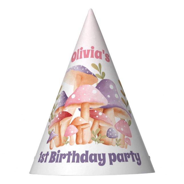 Chapeaux De Fêtes Automne 1er anniversaire Personnalisé Casquette du (Devant)