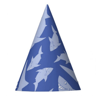 Chapeaux De Fêtes Baby Shark 1er anniversaire Casquettes de fête