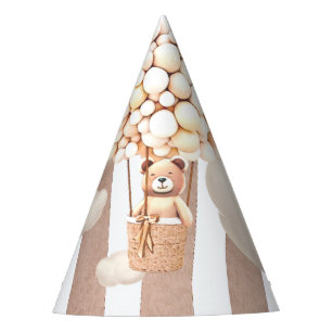 Chapeaux De Fêtes Baby shower d'ours mignon
