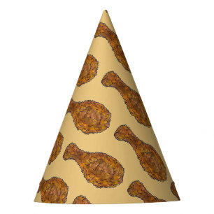 Chapeaux De Fêtes Baguette de poule au poulet frite fourrée en bois