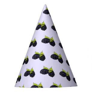 Chapeaux De Fêtes Baies-mûres d'été Blackberry Berry Berries