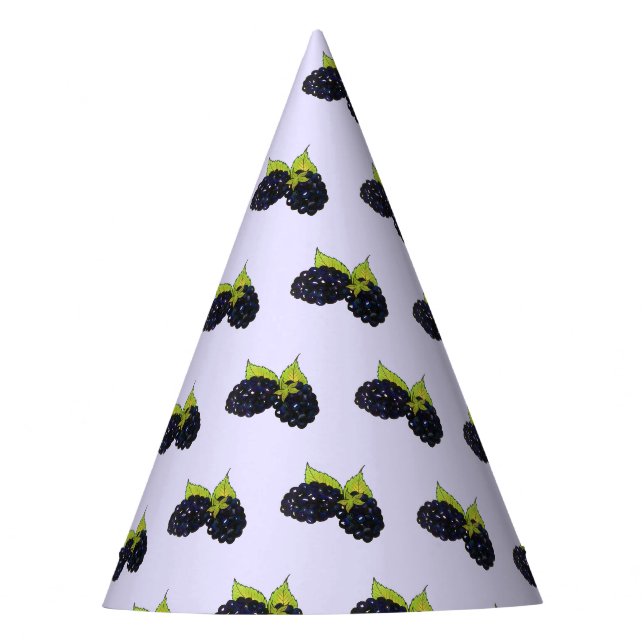 Chapeaux De Fêtes Baies-mûres d'été Blackberry Berry Berries (Devant)