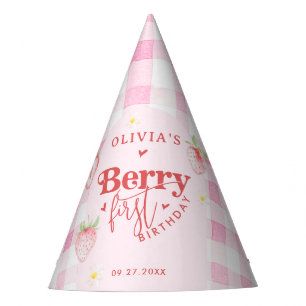 Chapeaux De Fêtes Baisy mignonne fraise première photo Briquet