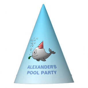 Chapeaux De Fêtes Baleine mignonne prête pour la fête