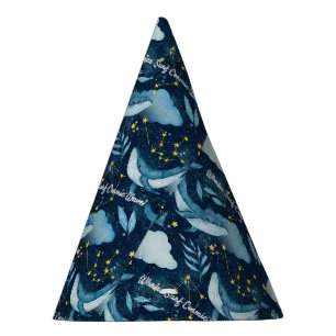 Chapeaux De Fêtes Baleines Surf Vagues cosmiques Design Constellatio