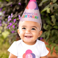 Balloons Pastel Rose Fête d'anniversaire Filles